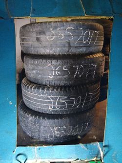 TIRE 265 70 17 each ELMOFLES