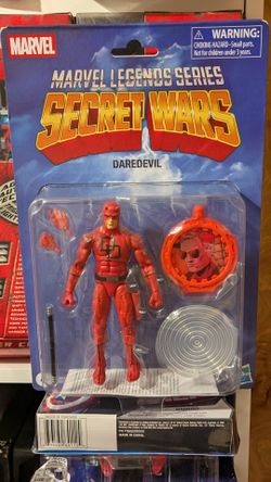 Marvel Legends Daredevil and Spiderman Secret Wars