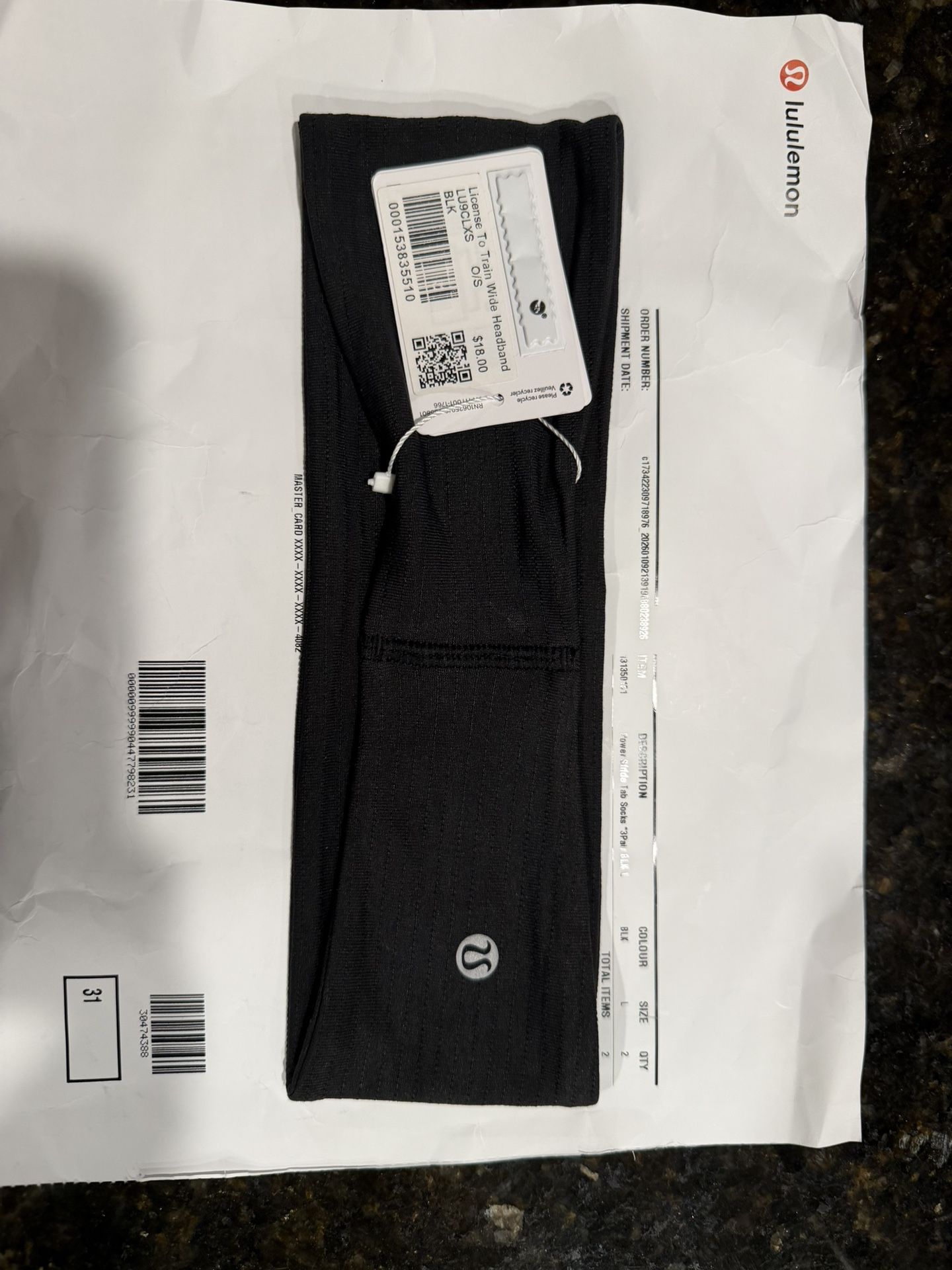 Lululemon Headband NEW