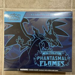 Pokemon Mega Evolution Phantasmal Flames Elite Trainer Box