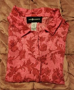 Sag Harbor Short Sleeves Blouse