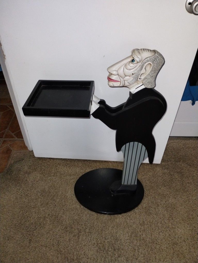 James The Butler And Tray