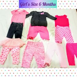 Infant Girl's Size 6 Month Lot