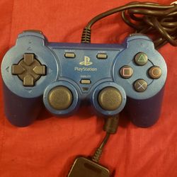 Playstation 2/Ps2 ANALOG Force Controller/Blue