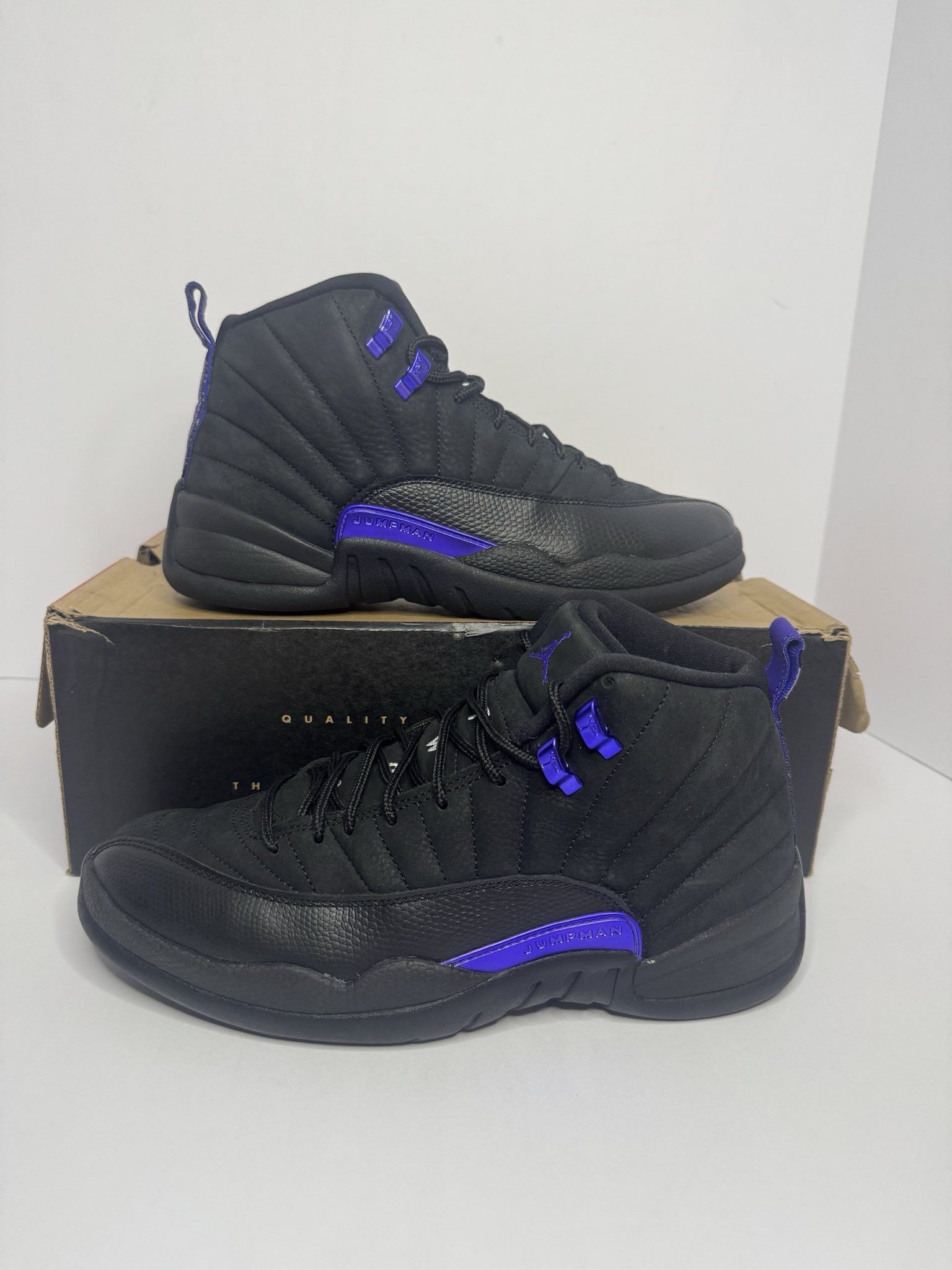 Jordan 12 Dark Concord Size 9 – $130 OBO VNDS OG Box ✅