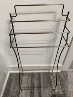 Vintage Towel Rack 