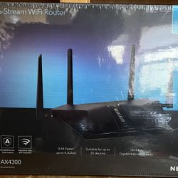 Netgear Nighthawk AX6 WiFi Router. New.