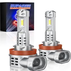 SUPAREE H11/H8 LED Bulbs with Diamond White 6500K for Fog Lights *BRAND NEW*