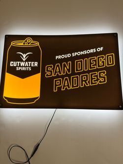 San Diego Padres LED Sign New in the box