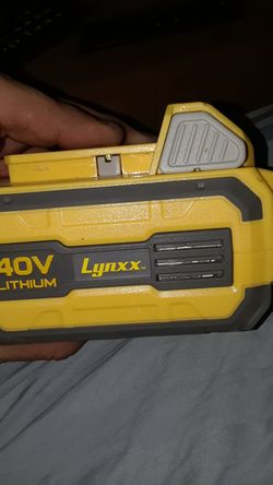 40v litium battey
