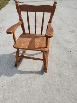 Childs rocking chair