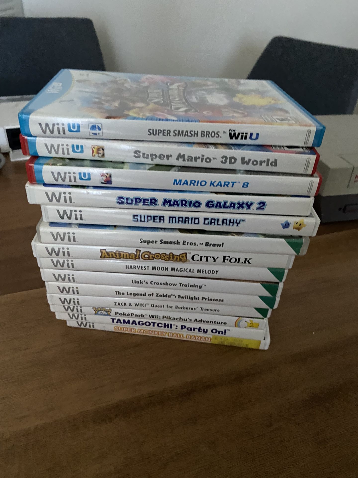 Nintendo Wii And Wii U Game Collection