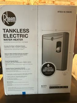 Rheem  RTEX-18  ( 18 kW ) WATER HEATER / BOX NEVER OPENED