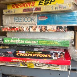 Old vintage board games-please read description