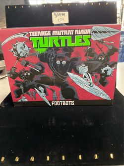 2026 NECA TMNT FOOTBOTS (2012 Cartoon) Haulathon Teenage Mutant Ninja Turtles