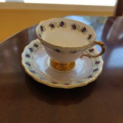 Rosina Fine Bone ChinaTeacup and Saucer Set.