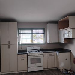 Cocina  Estufa Y Gabinetes 