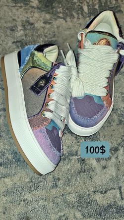 Kurt Geiger Patchwork Low-Top Sneakers