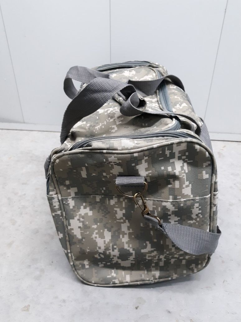 NRA CAMO Duffle bag Military Travel Camping Hunting . New w/o Tags for