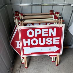 Open House Signs 