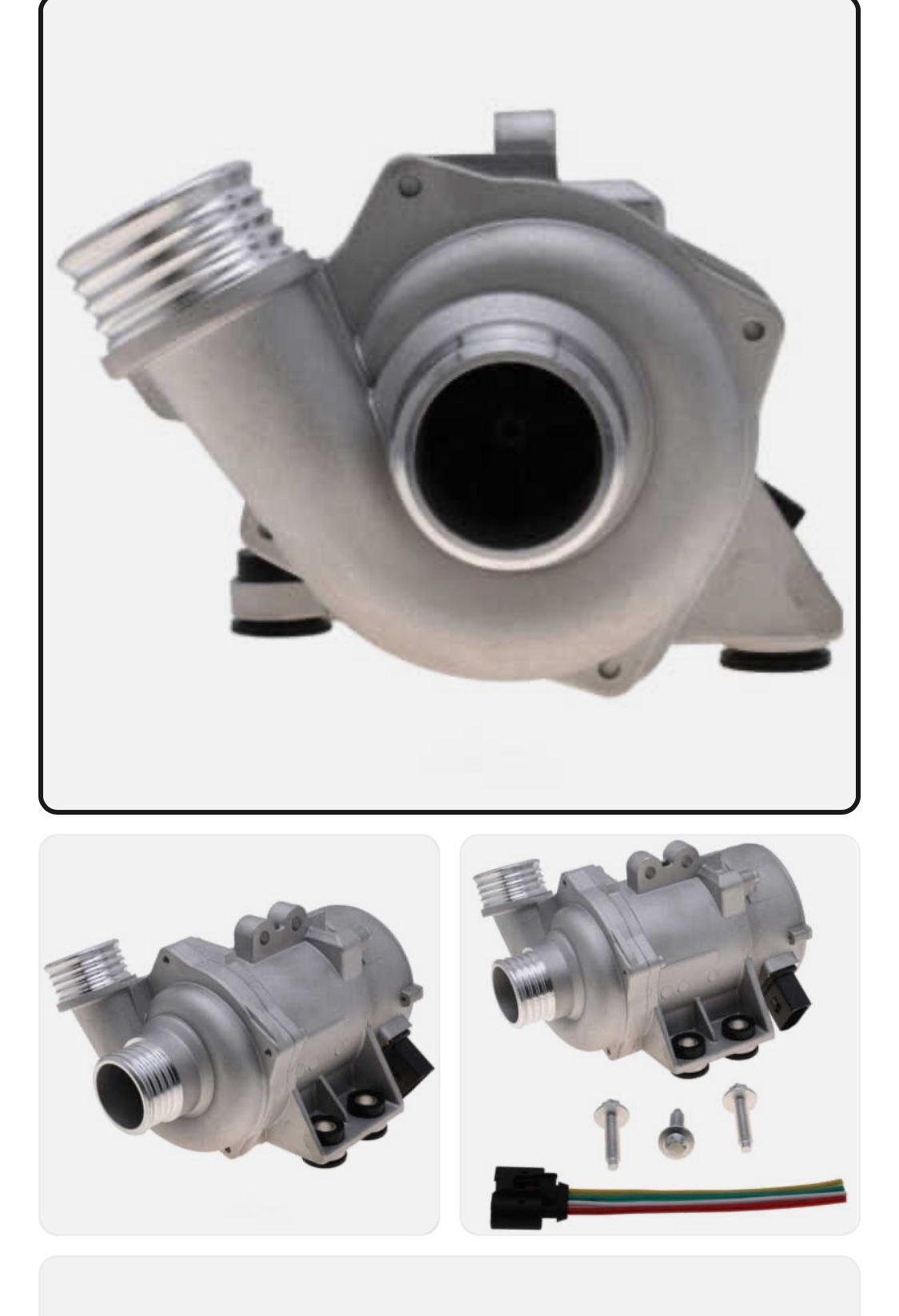 Water pump For BMW