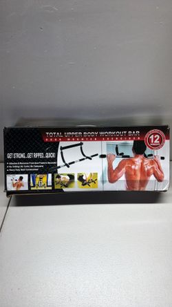 Pull up bar for door