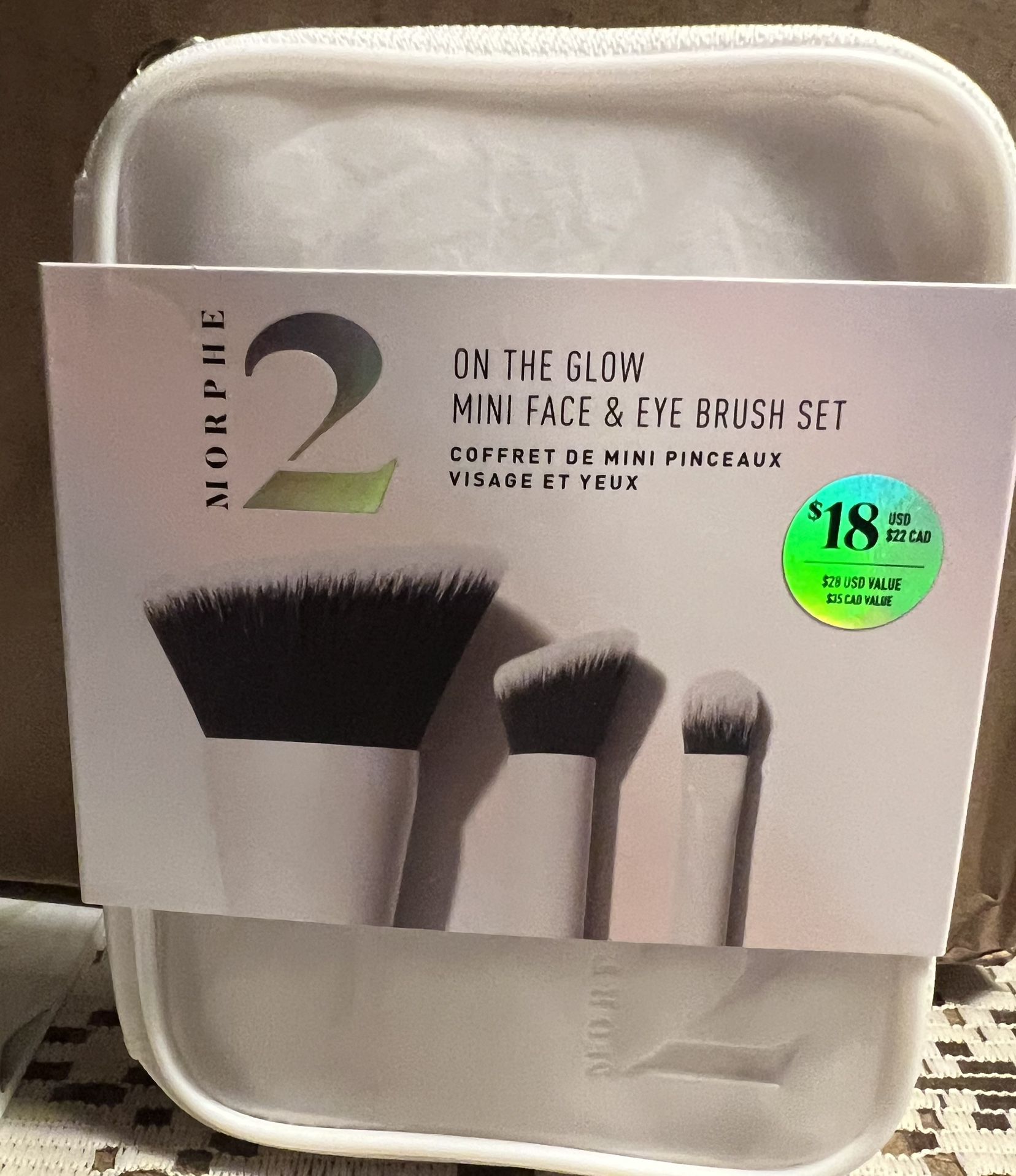 Morphe 2 On The Glow Mini Face Brushes 