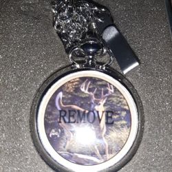 Avon Exclusive Edition Deer Pocket Watch