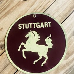 Stuttgart Aluminum Sign