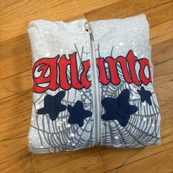 Atlanta Grey Sp5der Zip Up