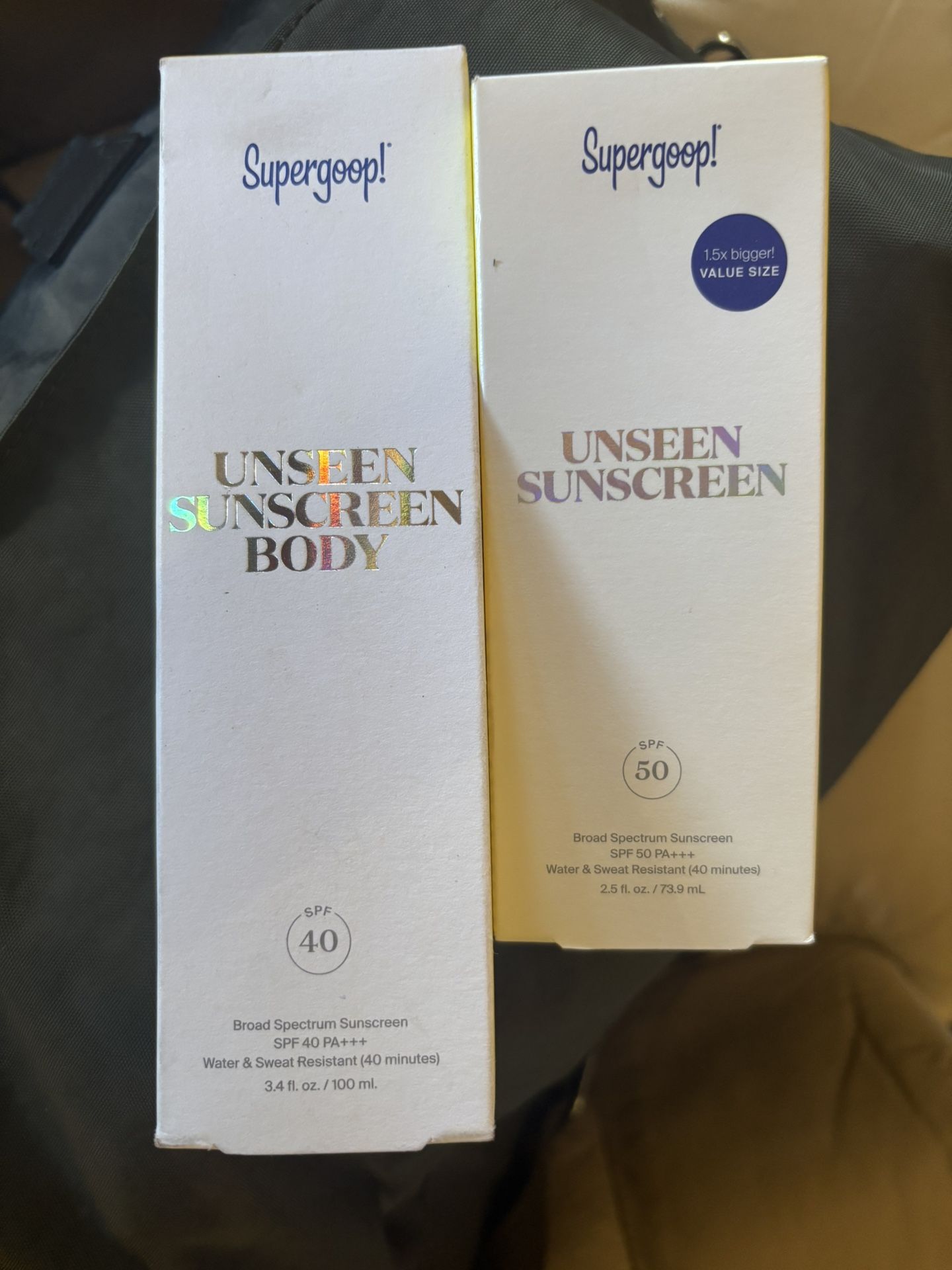 Unseen Sunscreen