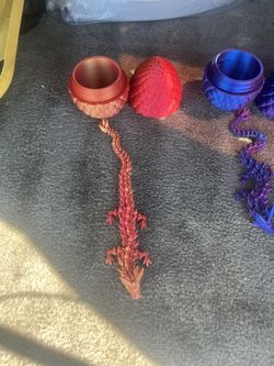 3d Printed Eggs W Dragon