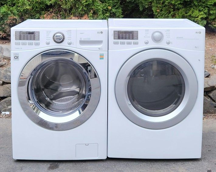 LG Washer And Dryer Electric 