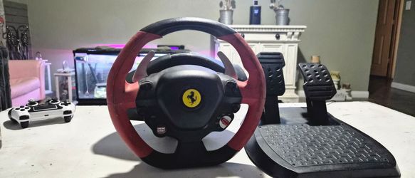 Xbox Ferrari steering wheel