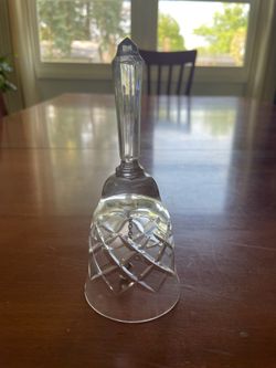 Vintage crystal bell