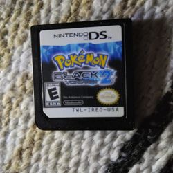 Pokemon Black 2 DS Game