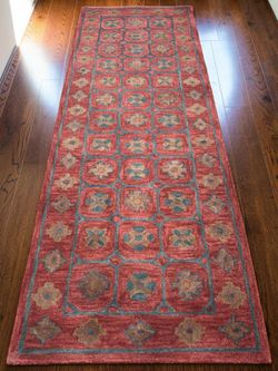2’6” x 8’ Terra by Obeetee Reverie Echo Wool Rug