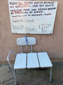 Shower chair silla para bañarse