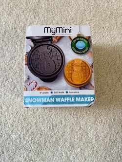 MyMini Snowman Waffle Maker Limited Edition