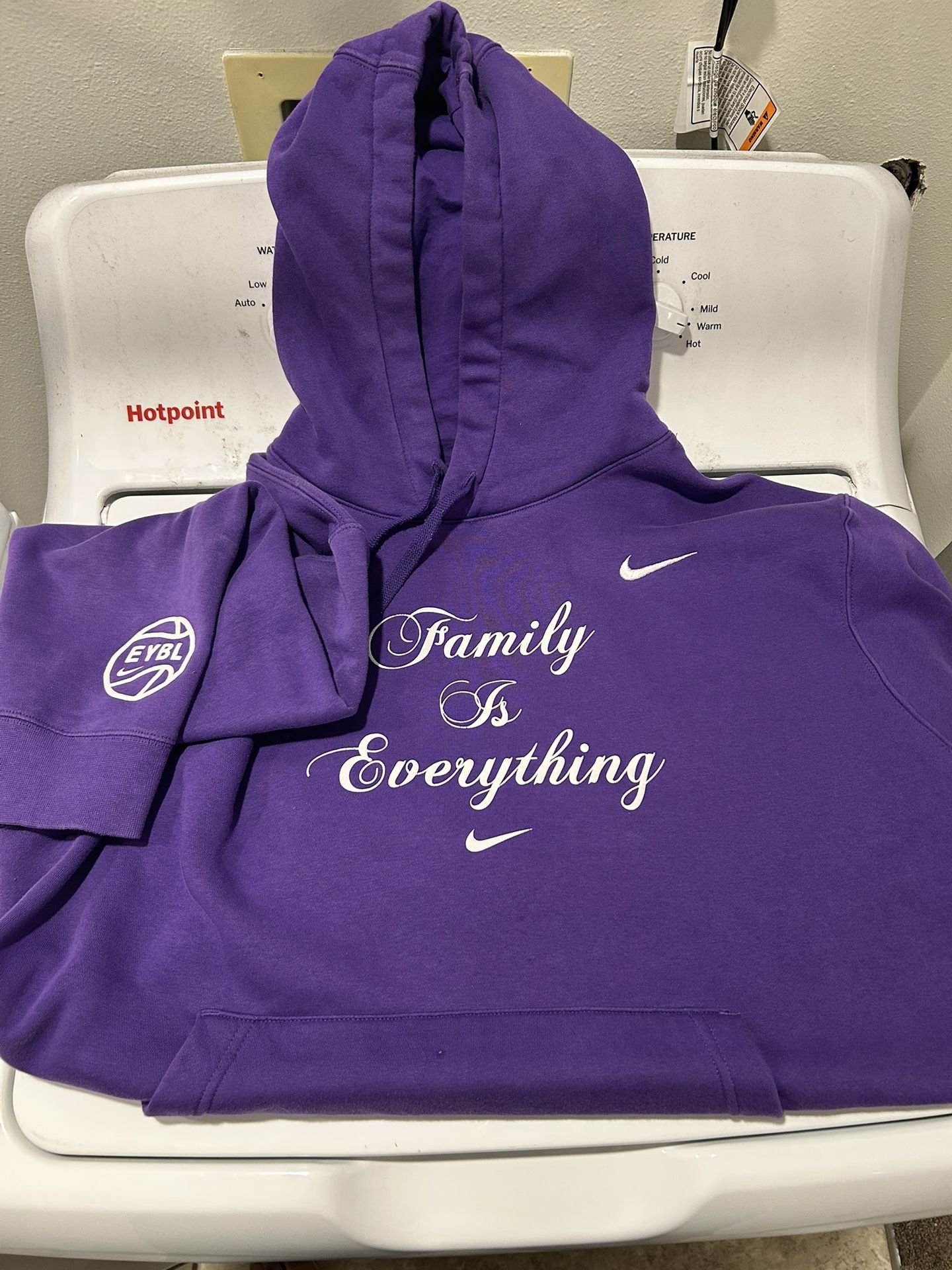 Nike EYBL Purple Hoodie XXL