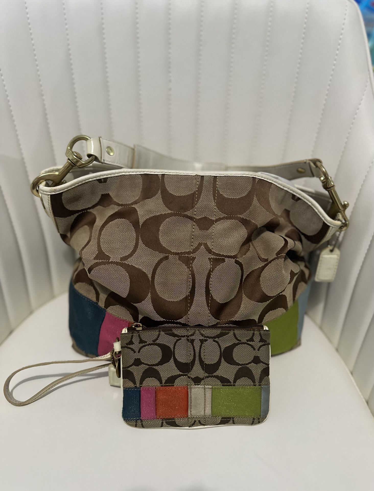 Coach Bag And Coin Purse
