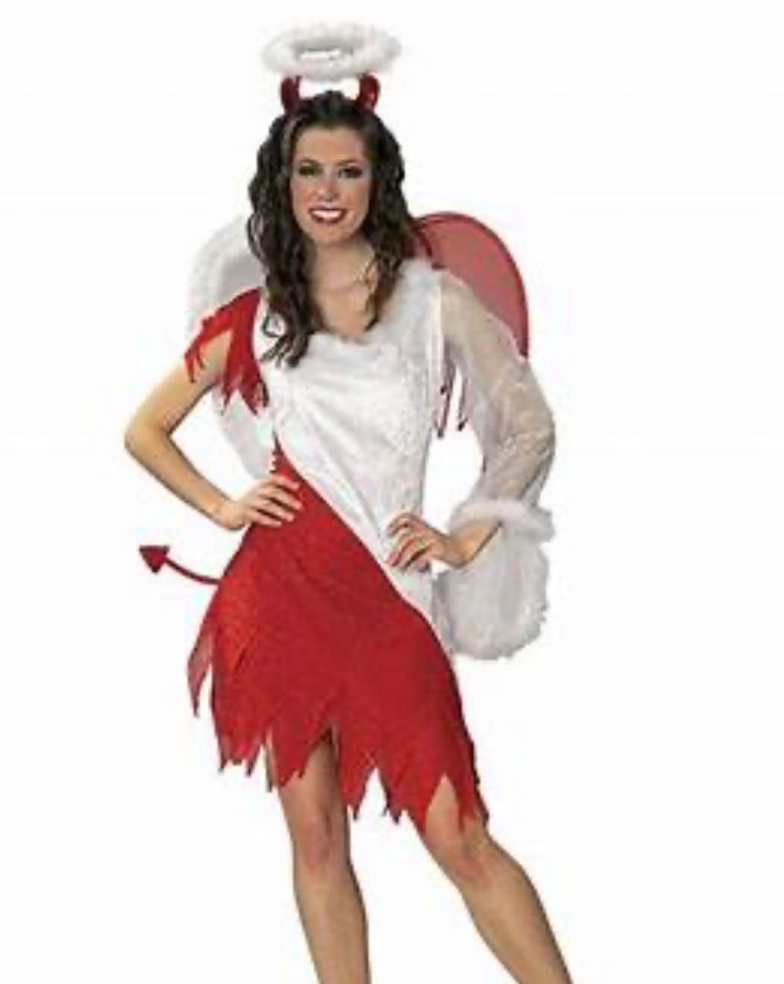 Angel/Devil Costume 12/14 Size