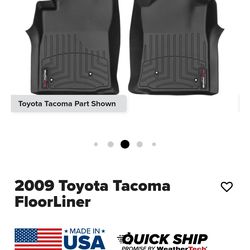 2009 Toyota Tacoma mats