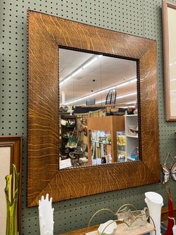 Tiger Oak Mirror