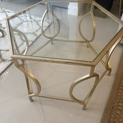Gold Coffee Table