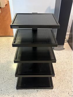 Standesign 5-shelf heavy duty audio rack