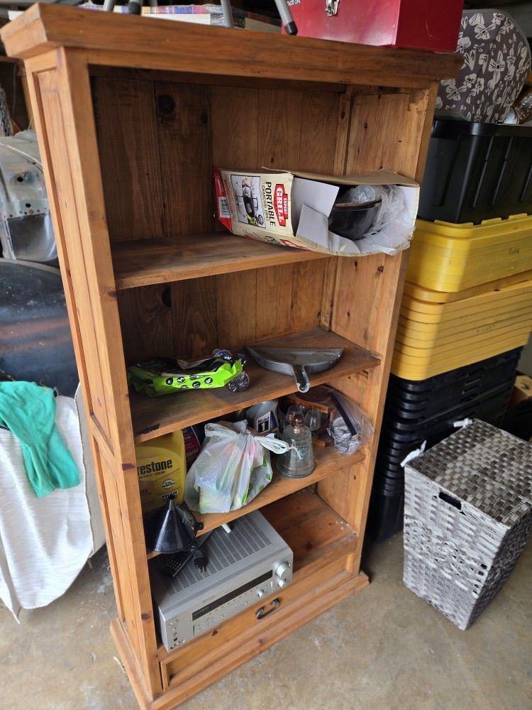 Wood Bookshelves
