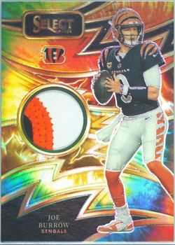 2024 Panini Select - Sparks Joe Burrow #S-JBW Tie-Dye Prizm /25