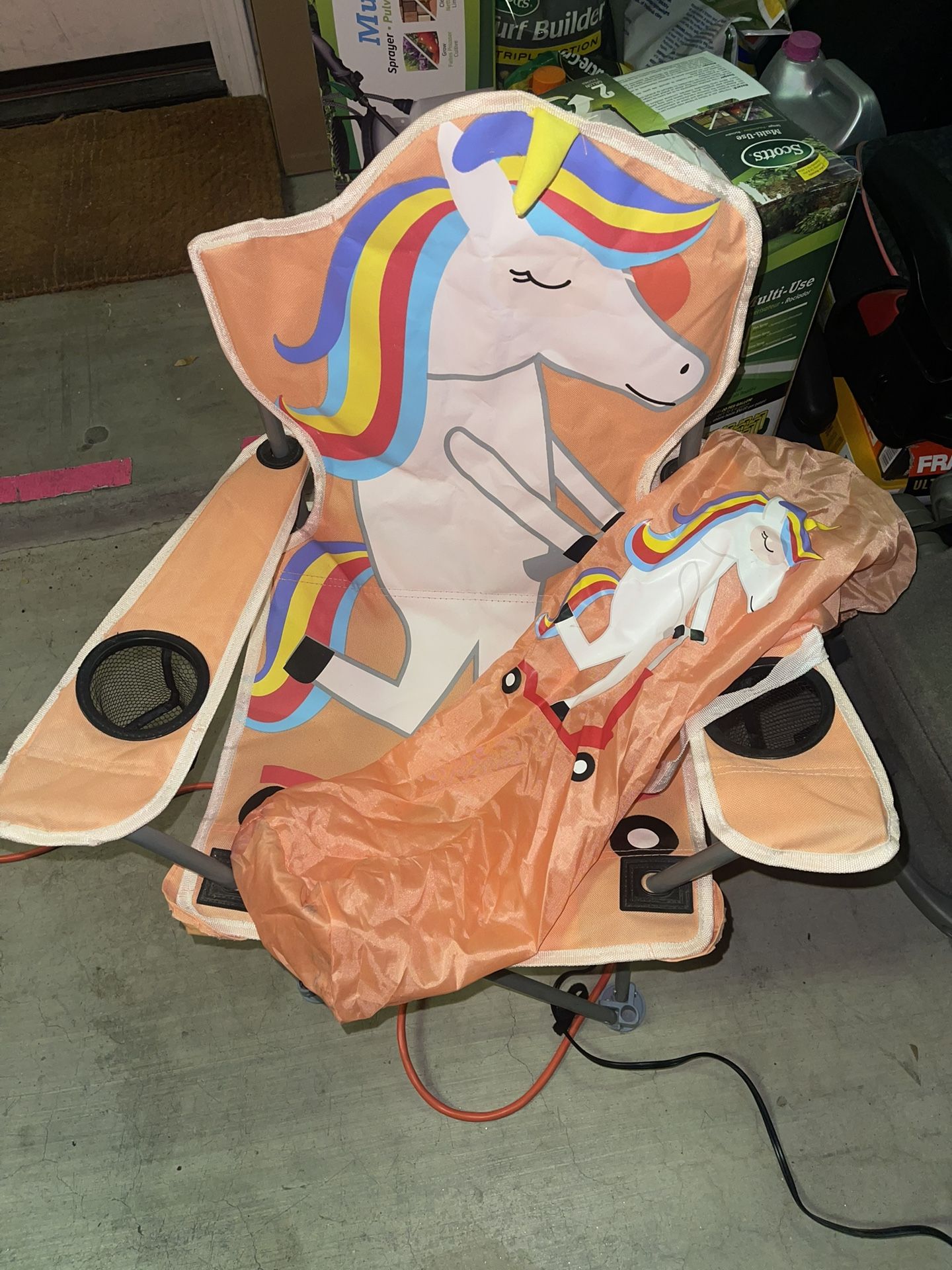 Unicorn Lawn Chair / Kids