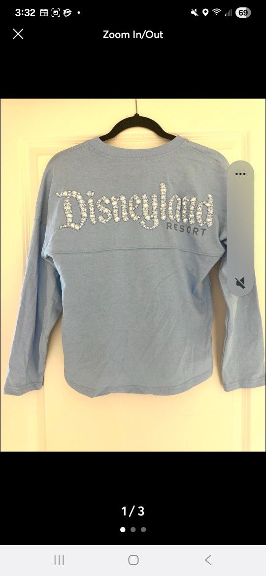 Disneyland Jersey Spirit Hydrangea Xxl Never Wore No Delivery Cash Only